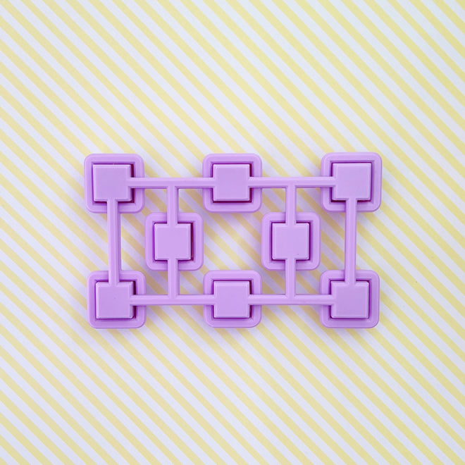 Tiny Square Multi-Cutter and Dough Popper