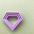 Nesting Diamonds (Gem) Cookie Cutter