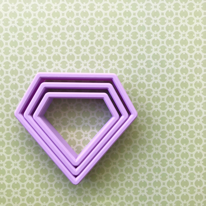 Nesting Diamonds (Gem) Cookie Cutter