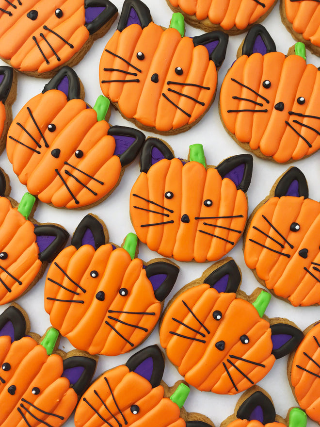 Pumpkin Cat Cookie Cutter