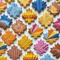 Geometric Maple Leaf Cookie Cutter