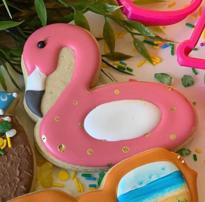 Flamingo Floaty Cookie Cutter