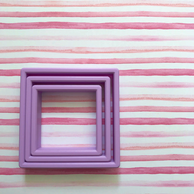 Alternate Nesting Square Cookie Cutters