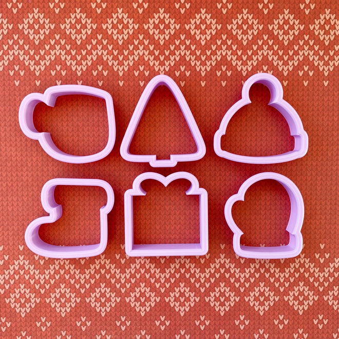 Christmas Mini Cookie Cutters - Collection I ( Advent Calendar Cutters )