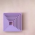 Nesting Square Cookie Cutters