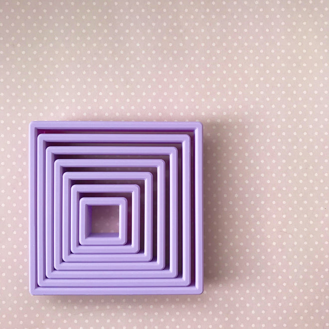Nesting Square Cookie Cutters