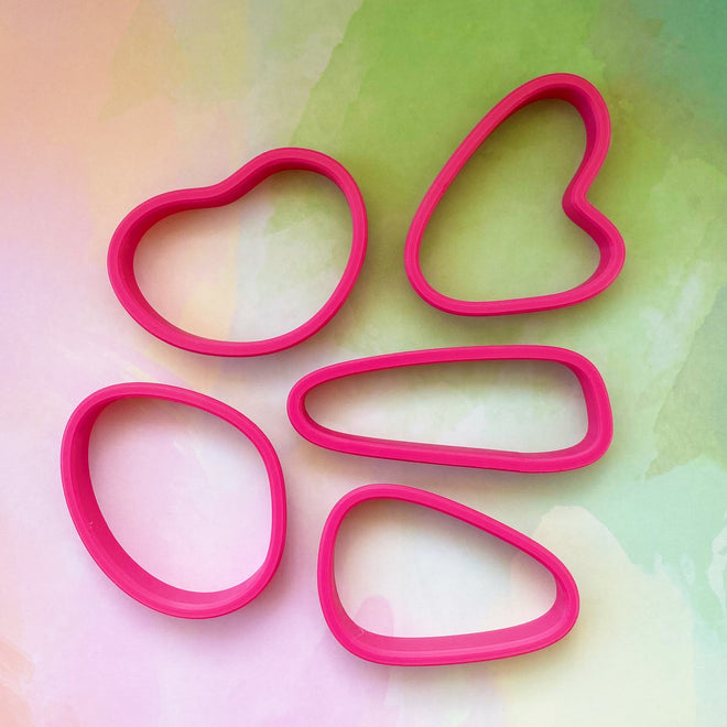 Abstract Shapes (Set of 5 Cookie Cutters)