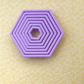 Nesting Hexagons Cookie Cutter