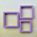 Scalloped Square Cookie Cutter