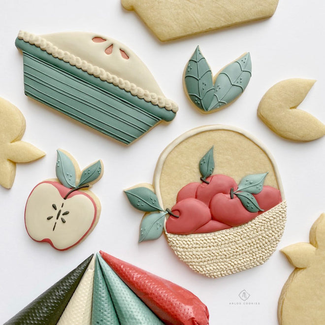 Arlo's Cookies Fall Apple Cookie Cutters