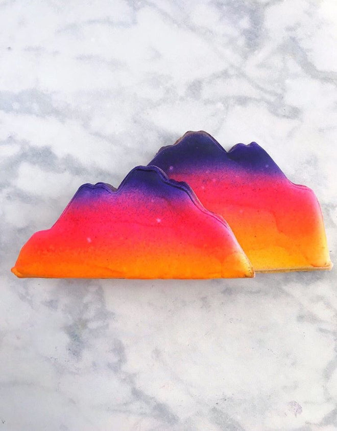 Mountain Range Cookie Cutters