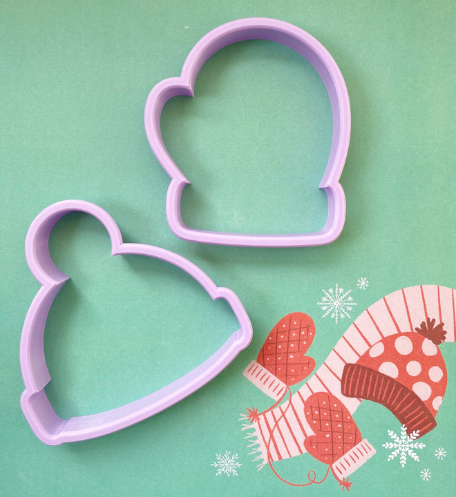 Hat and Mitten Cookie Cutters