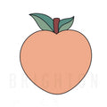 Peach Cookie Cutter