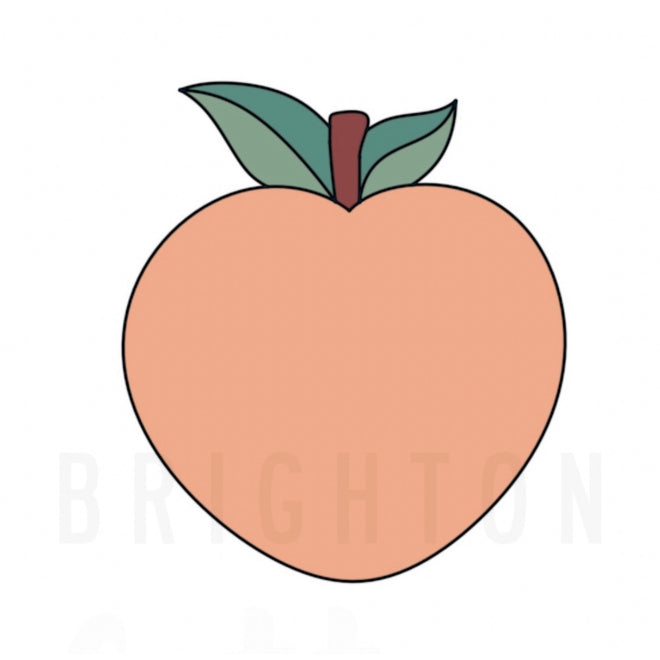 Peach Cookie Cutter