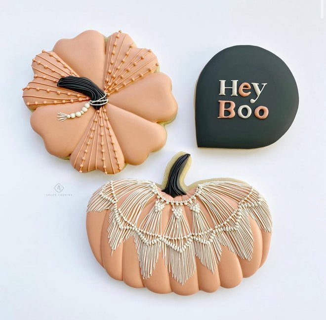 Arlo's Cookies Hey Boo Pumpkin Cookie Cutters