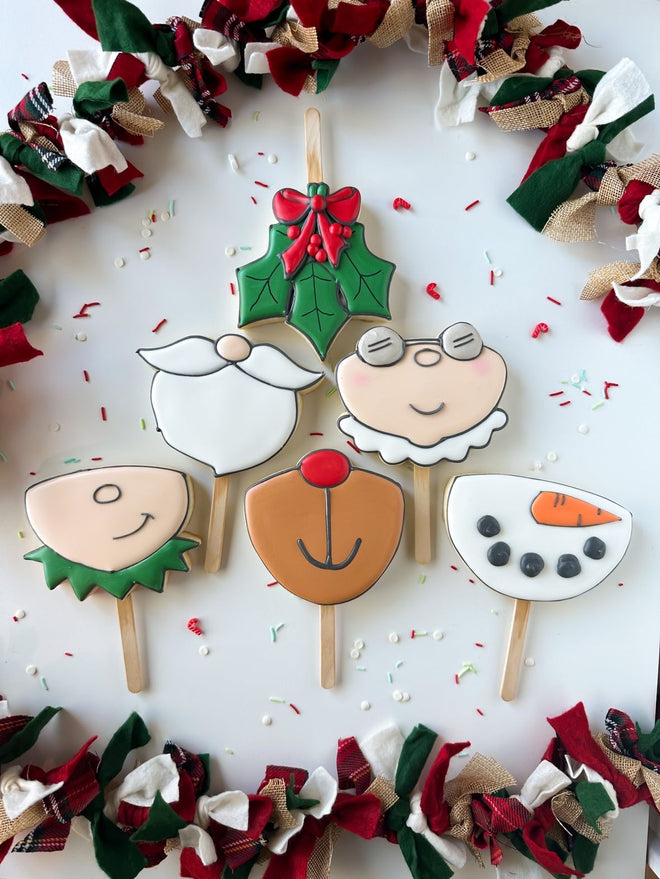 Sho Dough Christmas Cookie Pop Cutters