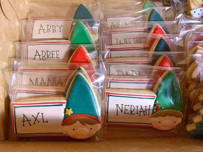 Elf Side Plaque Cookie Cutter
