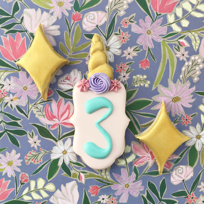 Unicorn Plaque Cookie Cutter