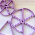 1/6 Circle Wedge Cookie Cutter