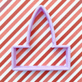 Peeking Elf Plaque Cookie Cutter