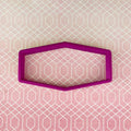 Widened Hexagon 2 Cookie Cutter