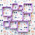 Rounded Nesting Square Cookie Cutters
