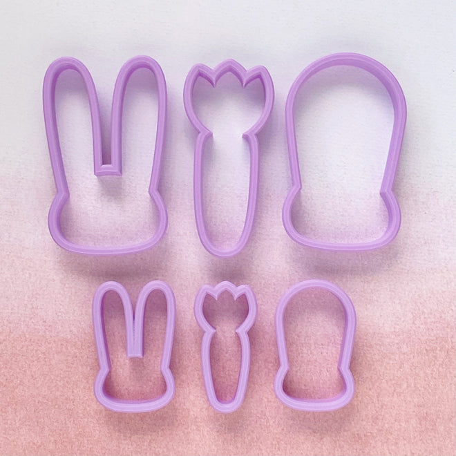 Long-Eared Bunny Cookie Cutter Collection