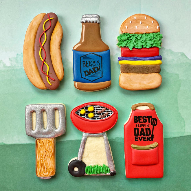 BBQ Collection - 4 Inch Tall Cookie Cutters
