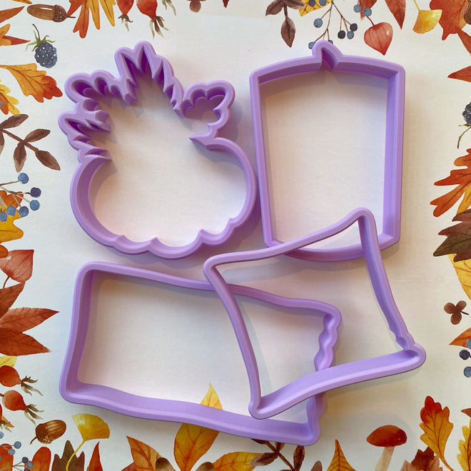 Arlo's Cookies Cozy Fall Cookie Cutters