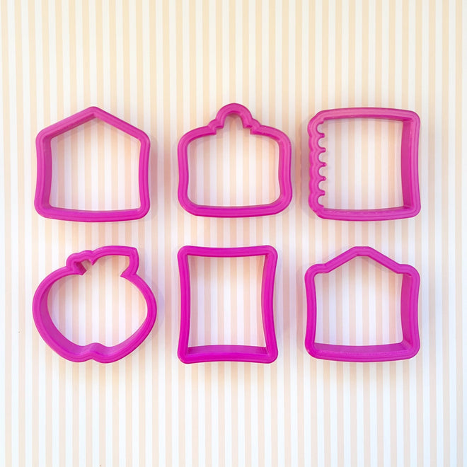 School Minis Cookie Cutters for Teachers Appreciation and Back to School