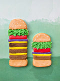 Tall Burger Cookie Cutters