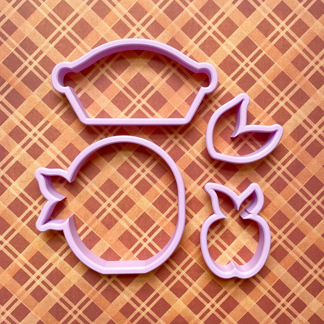 Arlo's Cookies Fall Apple Cookie Cutters