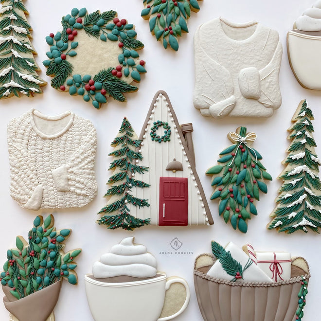 Arlo's Cookie's Cozy Holiday Collection Cookie Cutters