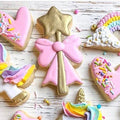 Star Wand with Bow Cookie Cutter