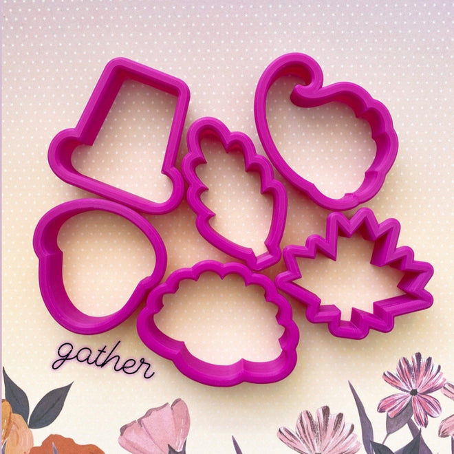 Thanksgiving Mini Cookie Cutters