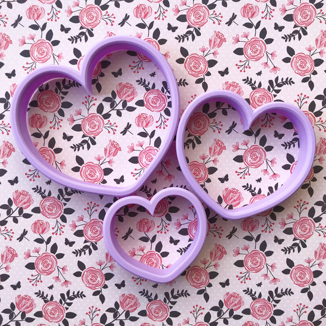 Charming Heart Cookie Cutter