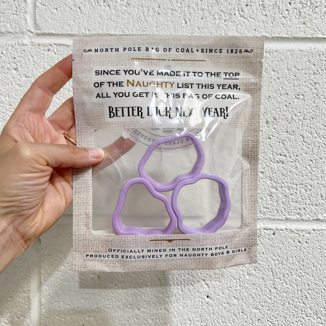 Lump of Coal Mini Cookie Cutters
