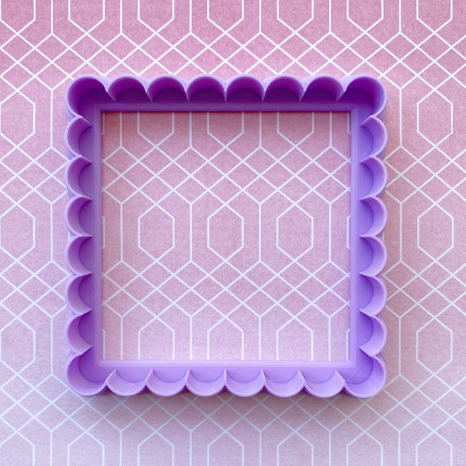 Scalloped Square Cookie Cutter