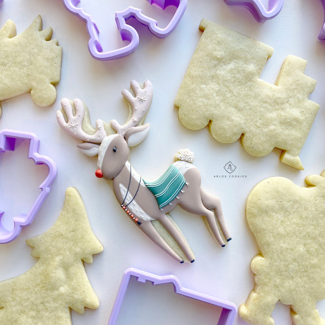 Arlo's Cookies Santa's Holiday Cookie Cutters