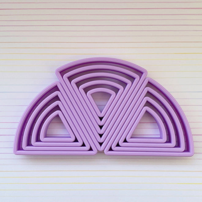 1/6 Circle Wedge Cookie Cutter