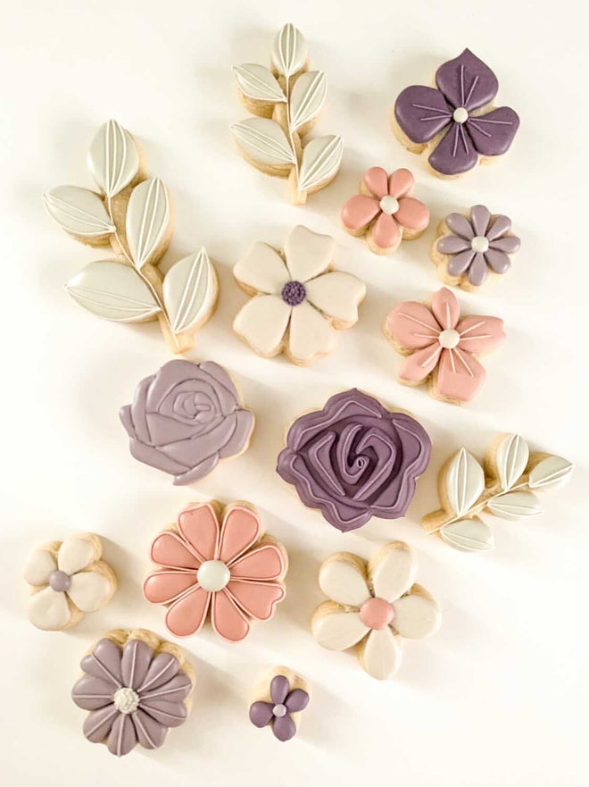 Natural Flower Cookie Cutters