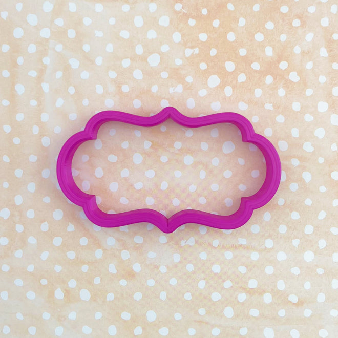 Fancy Plaque Cookie Cutter
