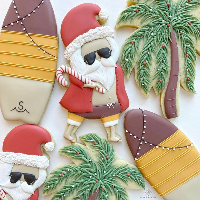 Arlo's Cookies Tropical Christmas Cookie Cutters