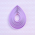 Pear Cut Gem Shape (Nesting Cookie Cutters)