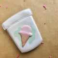 Ice Cream Carton / Flower Pot Cookie Cutter