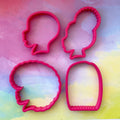 KCCC Magical Melanated Manes II Cookie Cutters