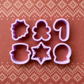 Christmas Mini Cookie Cutters - Collection I ( Advent Calendar Cutters )