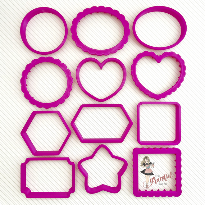 The Graceful Baker – Beginner's Bundle Cookie Cutters