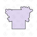 Luna's Floral Envelope Cookie Cutter