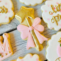 Star Wand with Bow Cookie Cutter